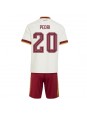 Spanien Pedri Gonzalez #20 Replika Borta Kläder Barn VM 2026 Kortärmad (+ byxor)